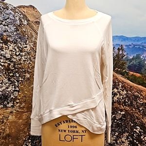 Athleta criss-cross sweater